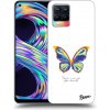 Picasee silikónový prehľadný obal pre Realme 8 4G - Diamanty White