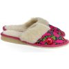 Dámske vzorované papuče VIERA ružové