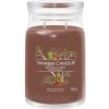 YANKEE CANDLE Signature sklo 2 knôty Praline & Birch 567 g