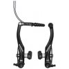 SHIMANO-Brzda Alivio V-brake T4000 čierna s vodiacou trubkou Čierna