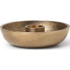 Svietnik - podnos Ferm Living mosadzný 10 cm