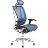 Kancelárska ergonomická stolička LACERTA — viac farieb, nosnosť 150 kg Modrá
