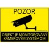 Securia Pro Nálepka - Objekt monitorovaný kamerovým systémom