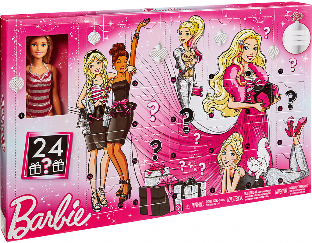 MATTEL Bábika Barbie adventný kalendár GFF61 od 29,95 € - Heureka.sk