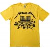 Metallica Tričko 72 Seasons Simplified Cover Unisex Yellow M