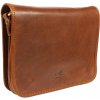 NovaKabelka.sk kožená talianska crossbody kabelka hnedá