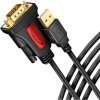 AXAGON ADS-1PSN, USB-A 2.0 - sériový RS-232 DB9-M Prolific adaptér / kábel 1.5m