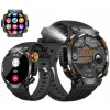 SMARTWATCH VODOTESNÝ PÁNSKY KOMPAS GPS TEPOVÁ SÚSTAVA BATERKA GPS NÁRAMOK AMOLED