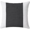 Textilomanie Sada 2 ks dekoračných povlakov na vankúš TIRLAN 45x45 cm, sivo-biela