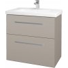 Dreja Umývadlová skrinka BIG INN SZZ2 80 - N07 Stone / Úchytka T01 / N07 Stone