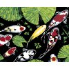 ZUTY Maľovanie podľa čísel - RYBY MEDZI LISTAMI Rámovanie: vypnuté plátno na rám, Rozmer: 80x100 cm