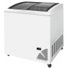TEFCOLD Pultový mrazák presklené oblé veko | ARO 206/2 White Edge