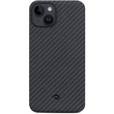 Púzdro Pitaka MagEZ 3 iPhone 14 Plus - čiernosivé