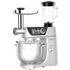 Celokovový multifunkční kuchyňský robot Patricca Prestige 1800W digitální / stříbrná