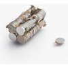 Neodymový magnet 10ks s 3M lepidlom MW 8x1 N38