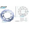 Kotúč brzdový MTZ nerezový - zubatý dizajn Wave - Honda CRF250L / 12-20 + CRF300L / 21-23 + XR250R / 91-04 + XR400R / 96-04 + XR600R + XR650L / 93- / 97-99 + FMX650 / 05-07