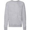 Mikina pánska Fruit of the Loom Lightweight Raglan Sweat - sivá, XL