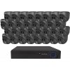 Securia Pro IP kamerový systém NVR32CHV4S-B DOME smart, čierny Nahrávanie: 2TB disk