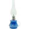 Floriánova huť Petrolejová lampa TEREZA 34 cm tmavomodrá FL0082 + záruka 3 roky zadarmo + záruka 3 roky zadarmo