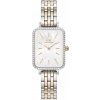 DÁMSKE HODINKY DANIEL WELLINGTON Quadro Lumine Bezel 5-Link Two-Tone