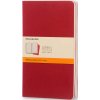 Moleskine Zošit Cahier (3ks) - L (A5) | Mäkká väzba | Červený
