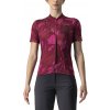 Castelli Unltd Sentiero W, Bordeaux Veľkosť: XS Pohodlný a všestranný, letný cyklistický dres