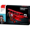 Sluban Model Bricks M38-B1292 Trojplošník Fokker DR-1 1.35