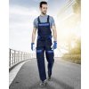 ARDON Pracovné nohavice s náprsenkou ARDON®COOL TREND tm.modré-sv.modré predĺžené Farba: modré odtiene, Veľkosť: 2XL