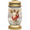 Kahanec Bolsius 3S 17 Anjel, 24 cm, na hrob, s náplňou 36 h