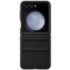 Samsung Zadný kryt z eko kože pre Galaxy Z Flip5 Black EF-VF731PBEGWW
