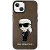Karl Lagerfeld IML Ikonik NFT transparentné iPhone 14 Plus - čierne