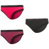 Dámske nohavičky SENSOR DOUBLE FACE 3-PACK čierna/lilla/magenta S