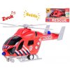 MIKRO - Helikoptéra hasiči 20cm na zotrvačník na batérie so svetlom a zvukom 69249