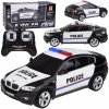 Športové policajné auto BMW X6 na diaľkové ovládanie