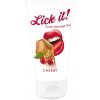 Lick it! Lubrikačný a masážny gél Čerešňa 50 ml