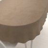 Biante Zamatový oválny obrus Velvet Prémium SVP-034 Kávovo hnedý 120x200 cm