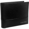 Čierna kožená peňaženka Calvin Klein, pánska RFID 11 x 10 cm
