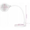 Lampa s lupou Elegante 2014-2r, 30 LED SMD, 5D, so stojanom a klipom na stôl