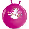Mondo skákacia lopta Kangaroo Jednorožec 6601 ružová