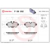 Sada brzdových platničiek, vždy 4 kusy v sade BREMBO P 06 052 (P06052)