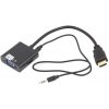 HDMI v./VGA +AUDIO konverter 3111