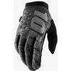 Rukavice na motocykel 100% BRISKER grey/black - L