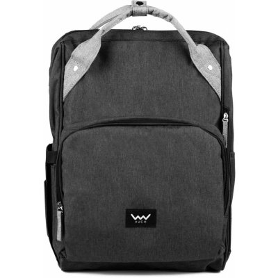 Čierna taška na kočík/ batoh VUCH Verner čierna | šedá One size VUCH