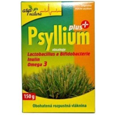 asp Psyllium PLUS rozpustná vláknina s laktobacilmi a bifidobaktériami 150 g