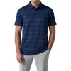 Pánska polokošeľa Callaway Golf SS LOGO JACQUARD POLO MEDIEVAL BLUE L