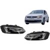 KITT Specials Headlights LED XENON HID suitable for VW Polo 6R 6C 61 (2011-2017) Light Bar Devil Eye Look
