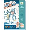 Djeco Set pečiatok Roboti