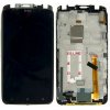 LCD displej + Dotykové sklo HTC One X Variant:: Čierna + rám + náradie zdarma