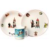 Thun 1794 Detská súprava Krtko a raketa porcelán 3 dielna