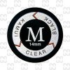 Koža na tágo Kamui Clear Black 14mm, medium